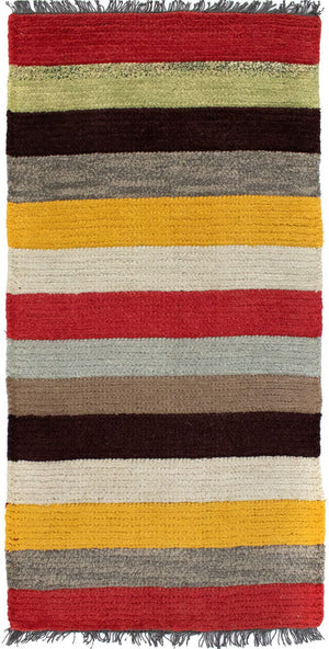 Tappeto Nepal - 140 x 70 cm - multicolore