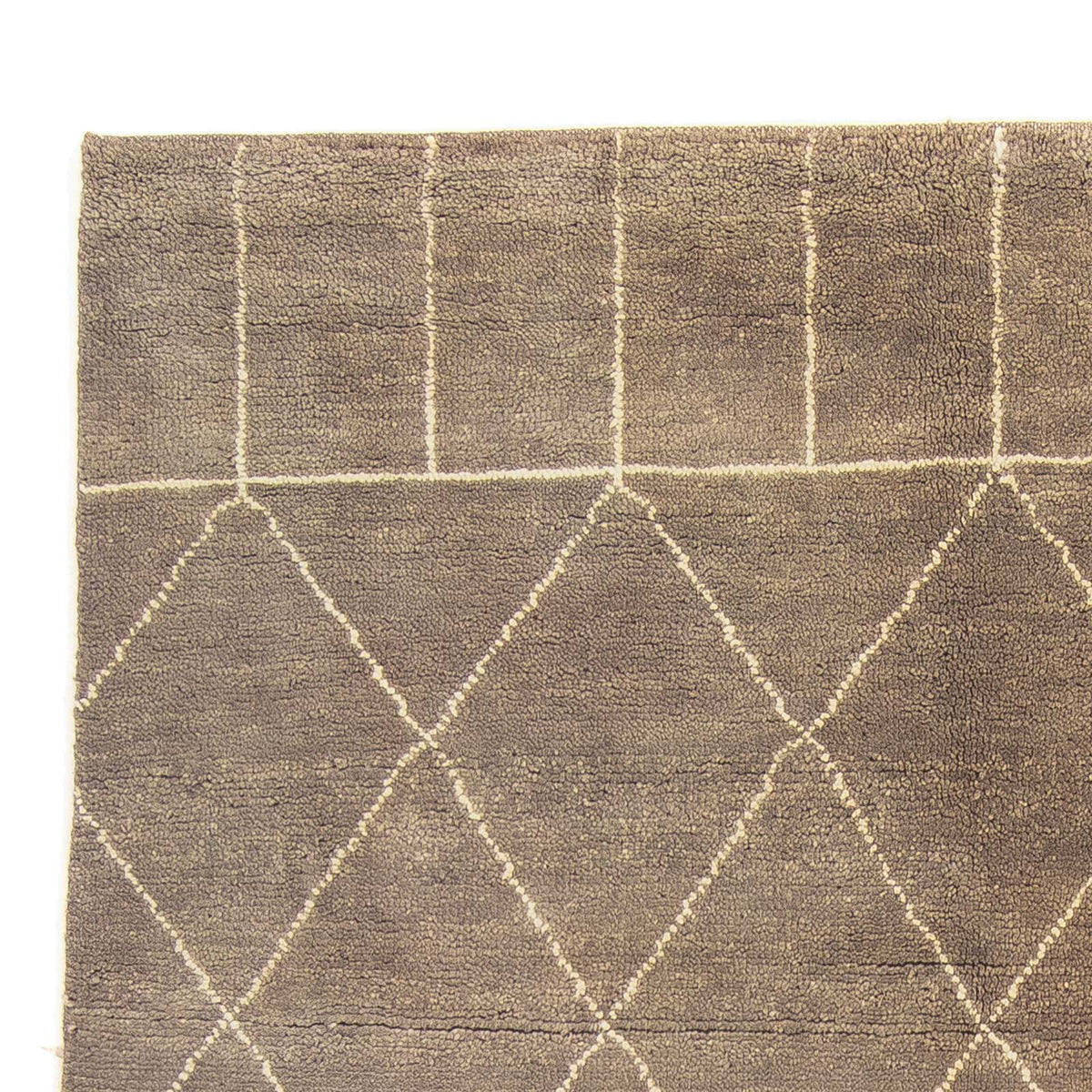 Tappeto di design - 240 x 160 cm - marrone scuro