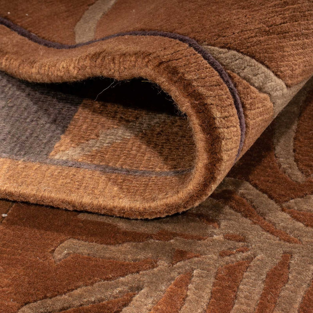 Tappeto Nepal - 207 x 142 cm - marrone