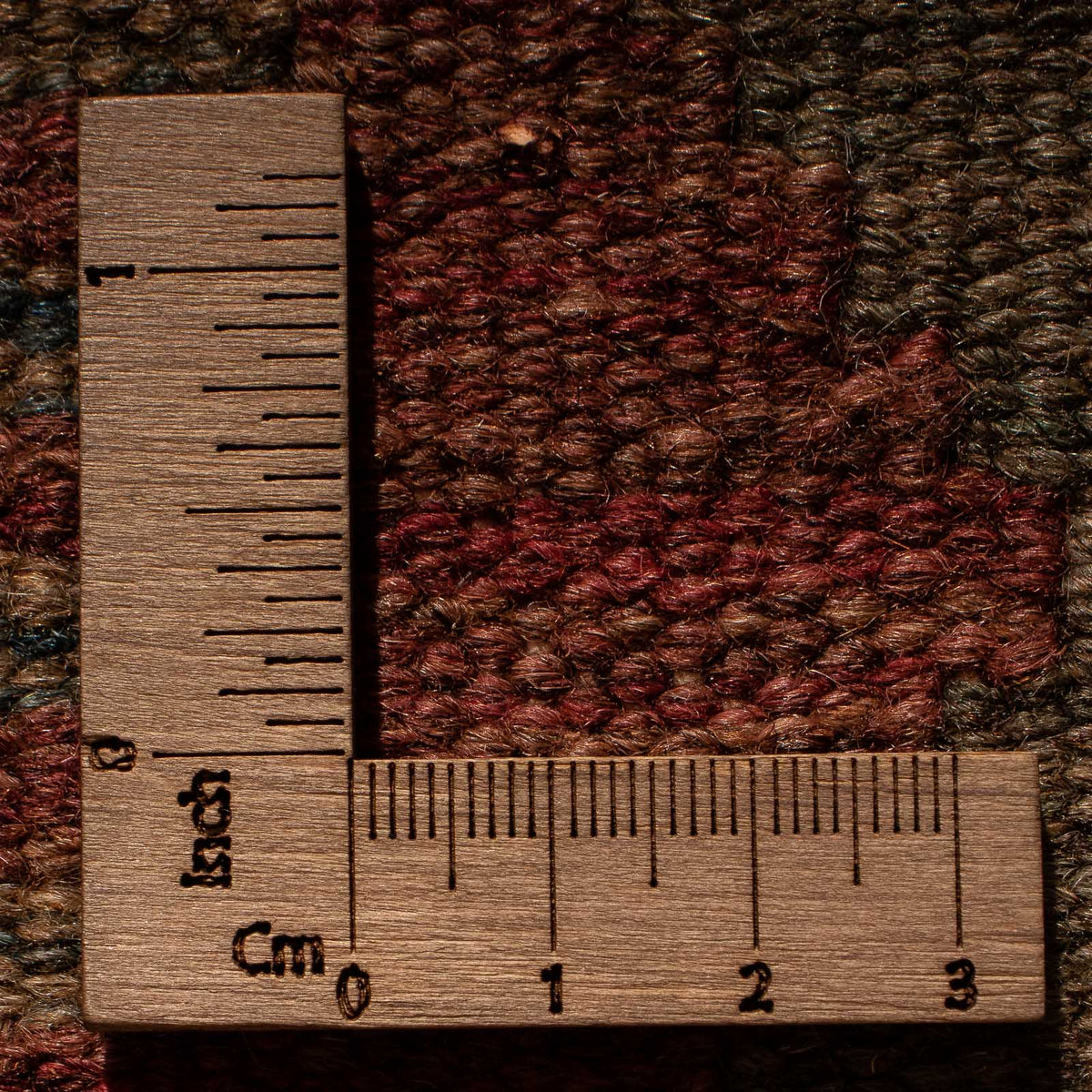 Tappeto Kelim - Splash - 125 x 86 cm - marrone