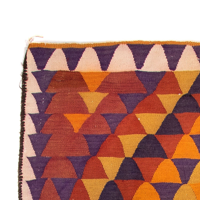 Tappeto corsia Tappeto Kelim - Vecchio - 310 x 150 cm - multicolore