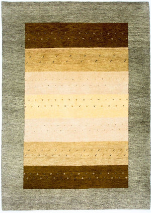 Tappeto Gabbeh - Indus - 241 x 174 cm - multicolore