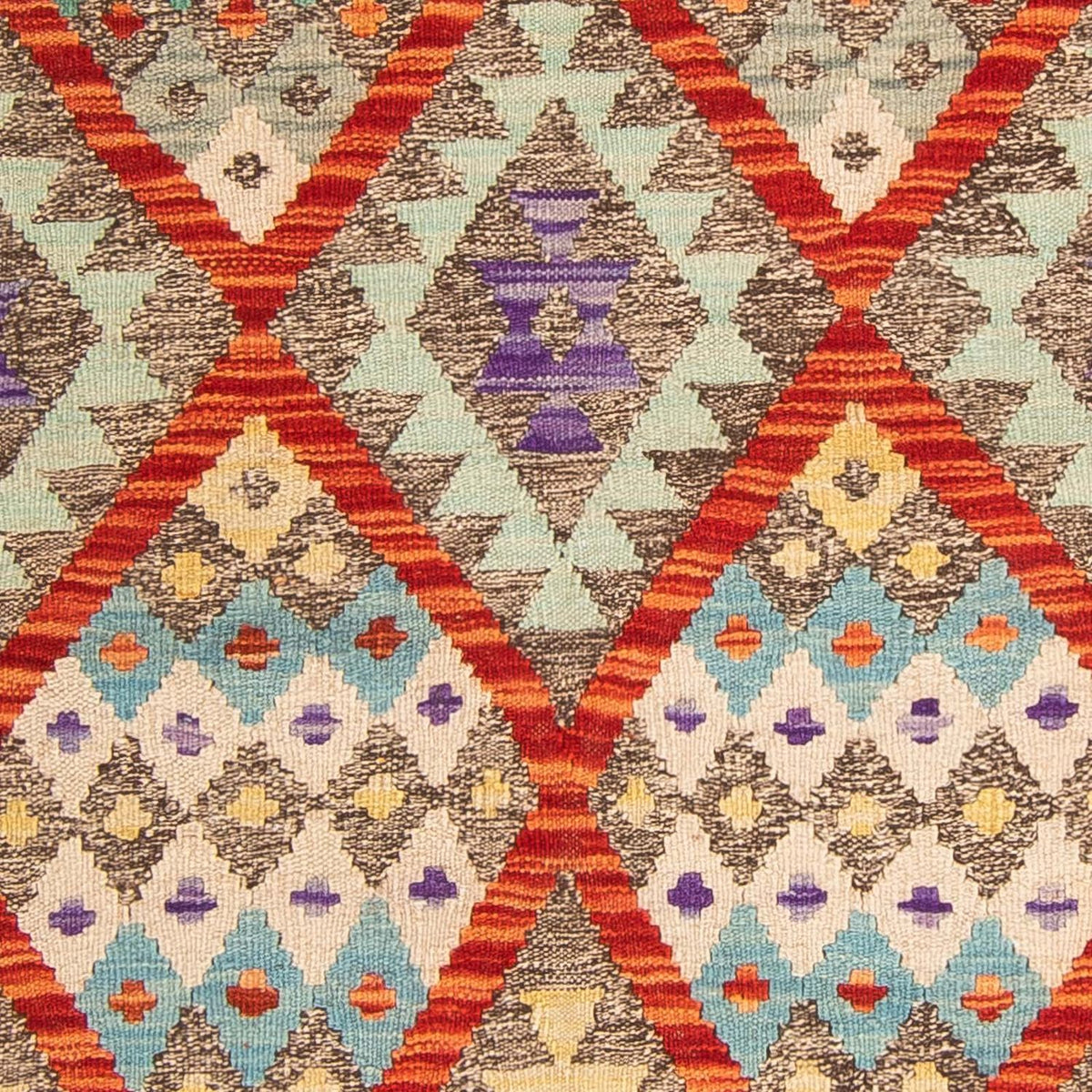 Tappeto Kelim - Splash - 156 x 100 cm - multicolore