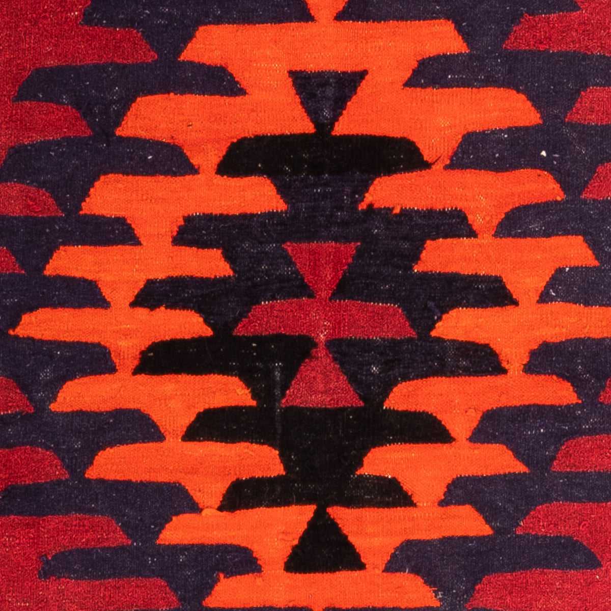 Tappeto corsia Tappeto Kelim - Vecchio - 320 x 120 cm - multicolore