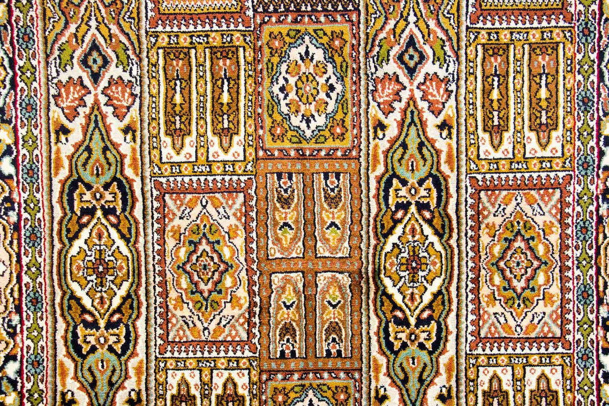 Tappeto di seta - Seta del Kashmir - 157 x 93 cm - multicolore