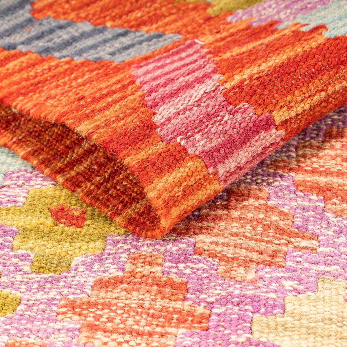 Tappeto Kelim - Splash - 147 x 101 cm - multicolore
