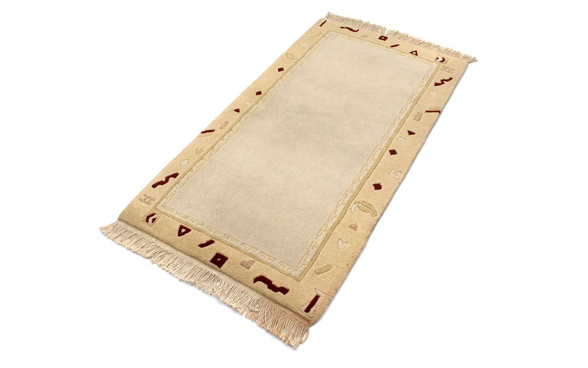 Tappeto Nepal - 140 x 70 cm - beige