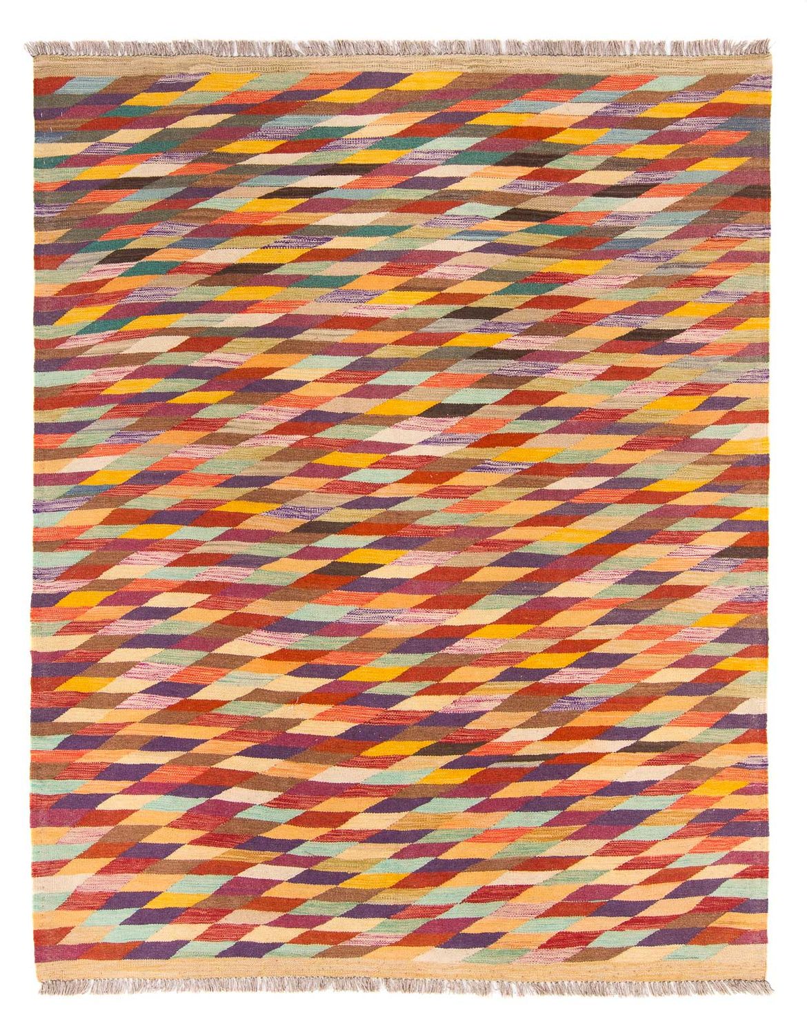Tappeto Kelim - Tendenza - 215 x 166 cm - multicolore