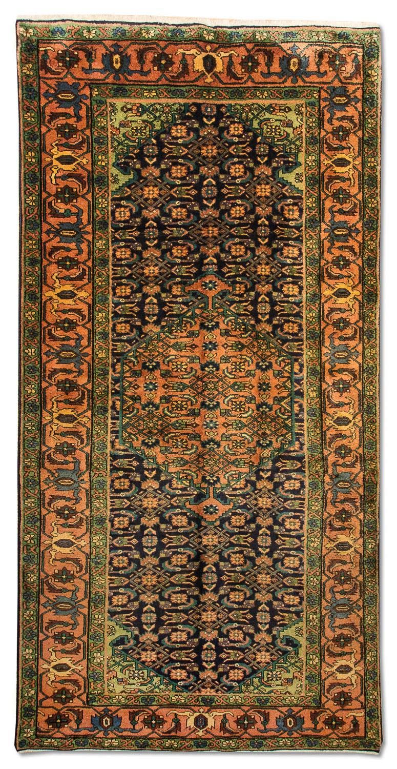 Tappeto corsia Tappeto Persero - Nomade - 284 x 143 cm - blu scuro