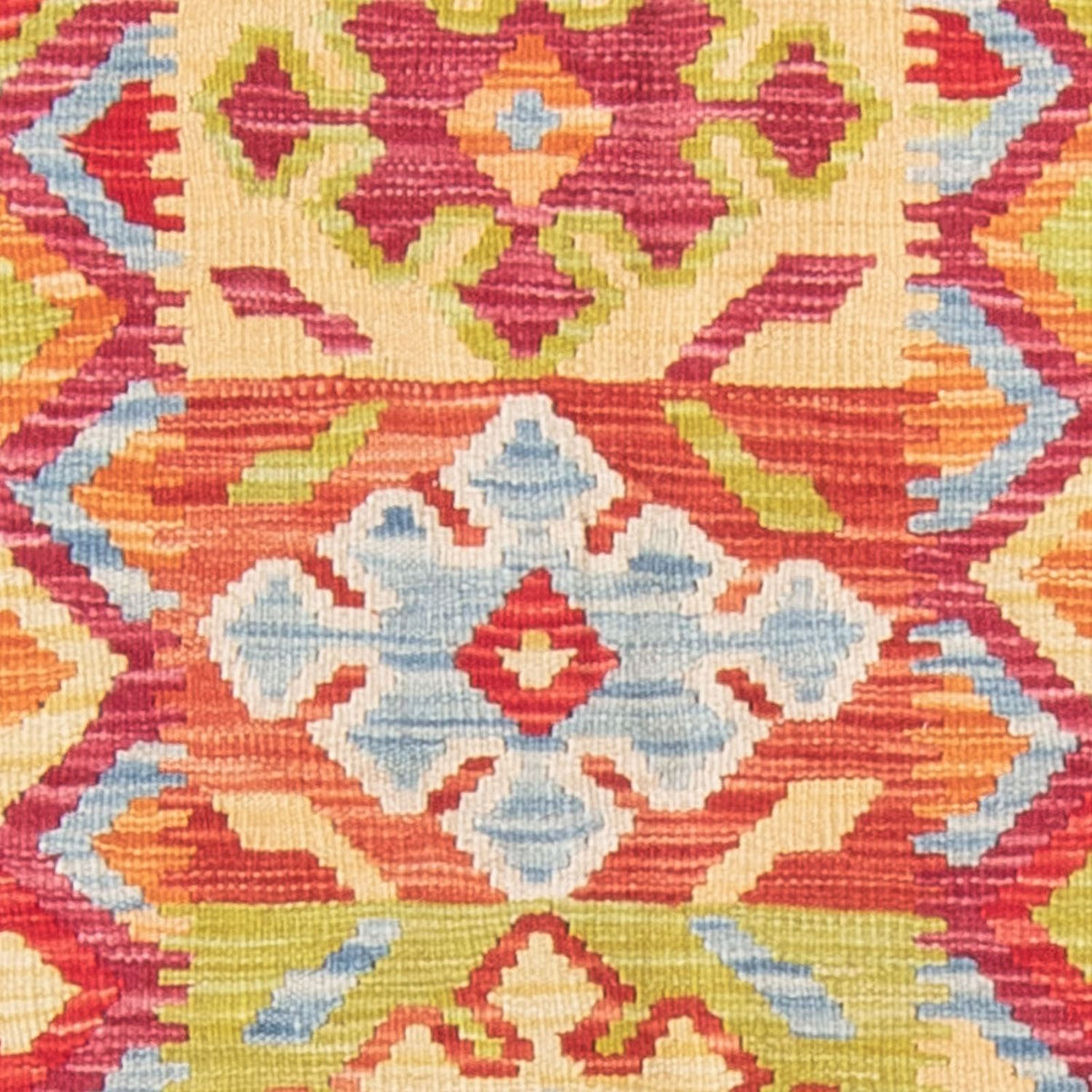 Tappeto Kelim - Splash - 199 x 156 cm - multicolore