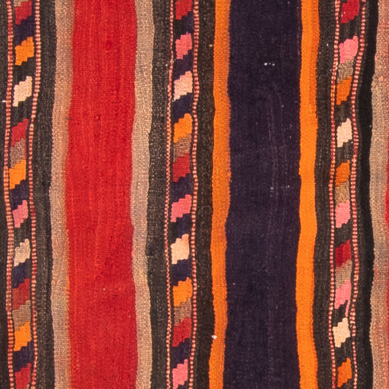 Tappeto corsia Tappeto Kelim - Vecchio - 210 x 75 cm - multicolore