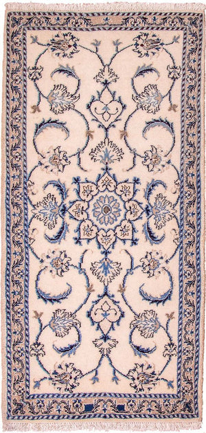 Tappeto corsia Tappeto Persero - Nain - 143 x 69 cm - beige