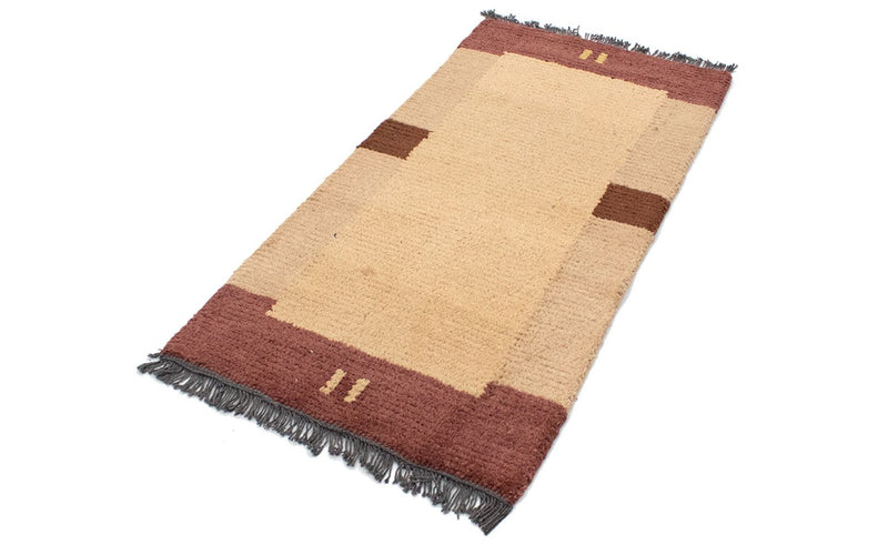 Tappeto Nepal - 140 x 70 cm - marrone chiaro