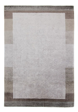 Tappeto di lana - 241 x 166 cm - argento