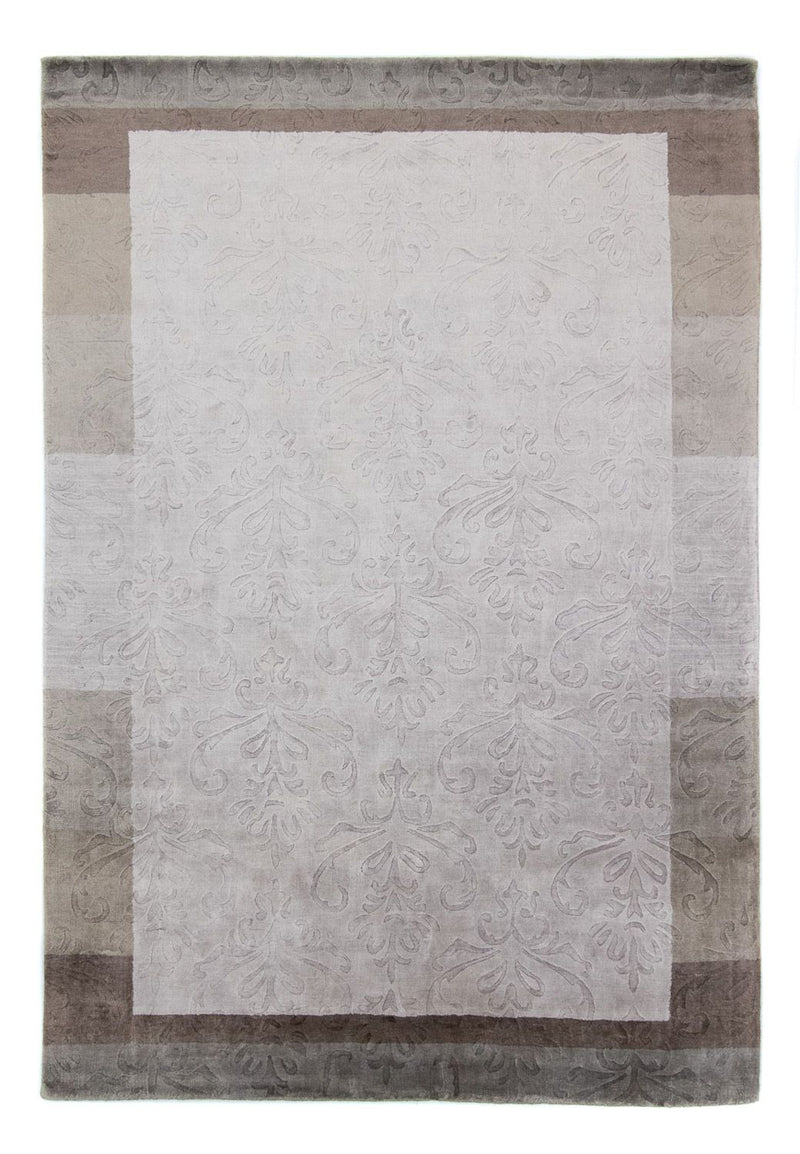 Tappeto di lana - 241 x 166 cm - argento