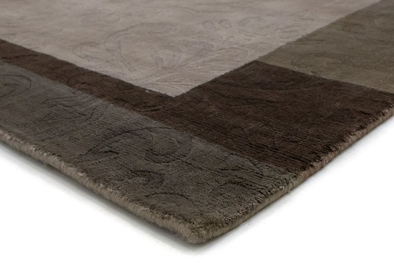 Tappeto di lana - 241 x 166 cm - argento