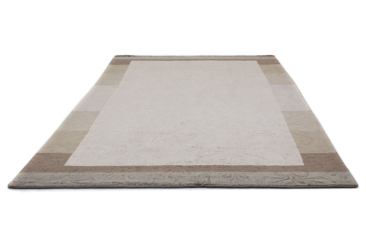 Tappeto di lana - 241 x 166 cm - argento