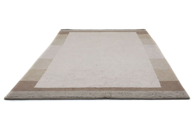 Tappeto di lana - 241 x 166 cm - argento