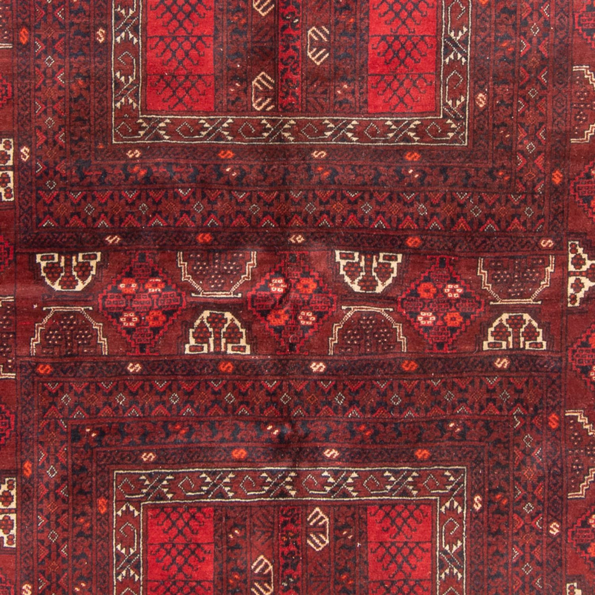 Tappeto Turkaman - 240 x 160 cm - rosso