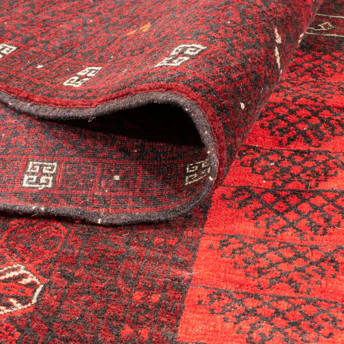 Tappeto Turkaman - 224 x 158 cm - rosso