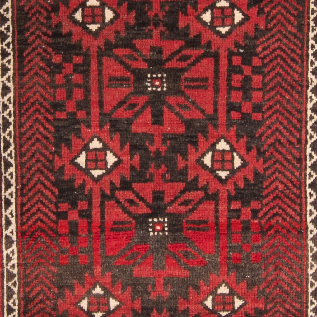 Tappeto corsia Tappeto Belutsch - 210 x 110 cm - rosso