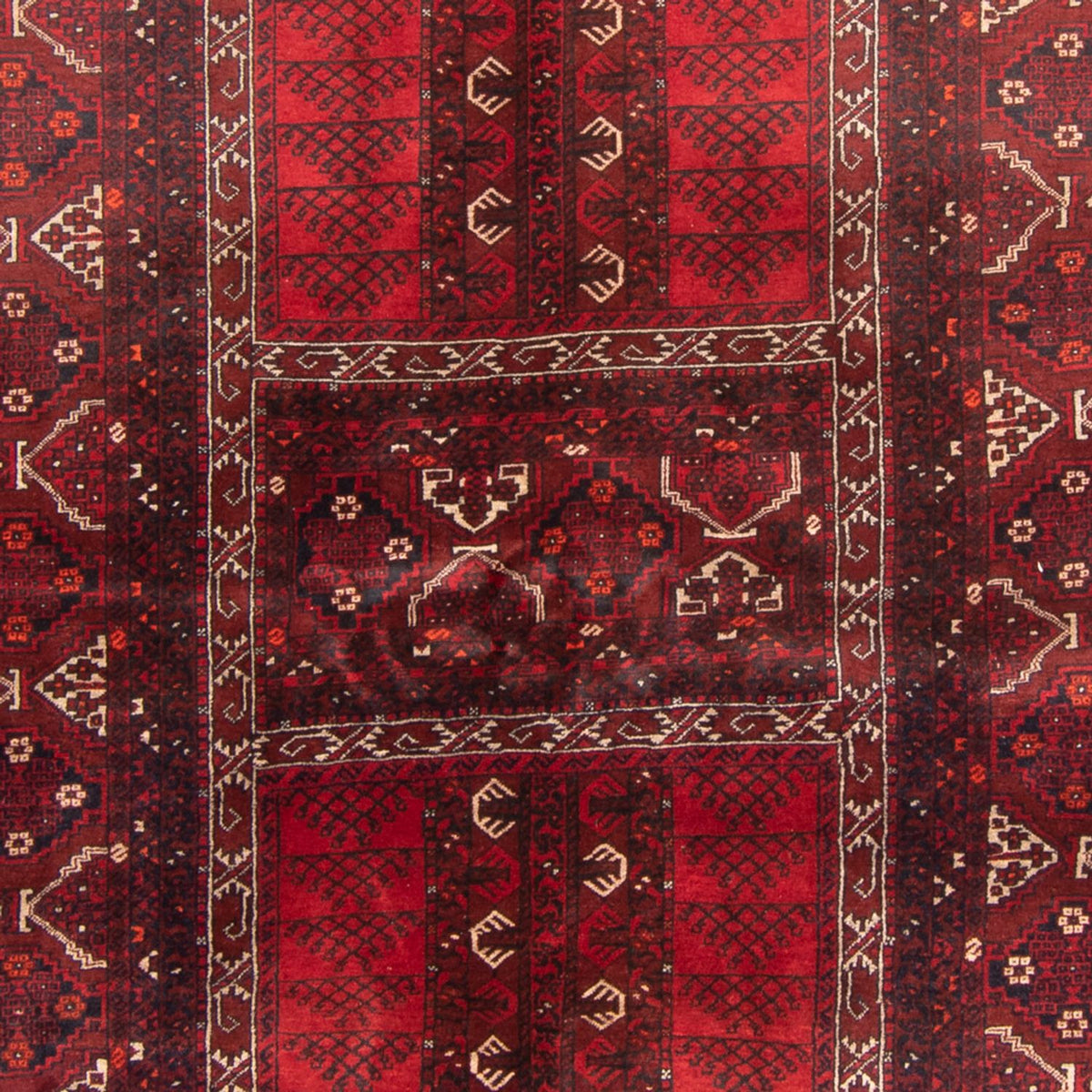 Tappeto Turkaman - 237 x 158 cm - rosso