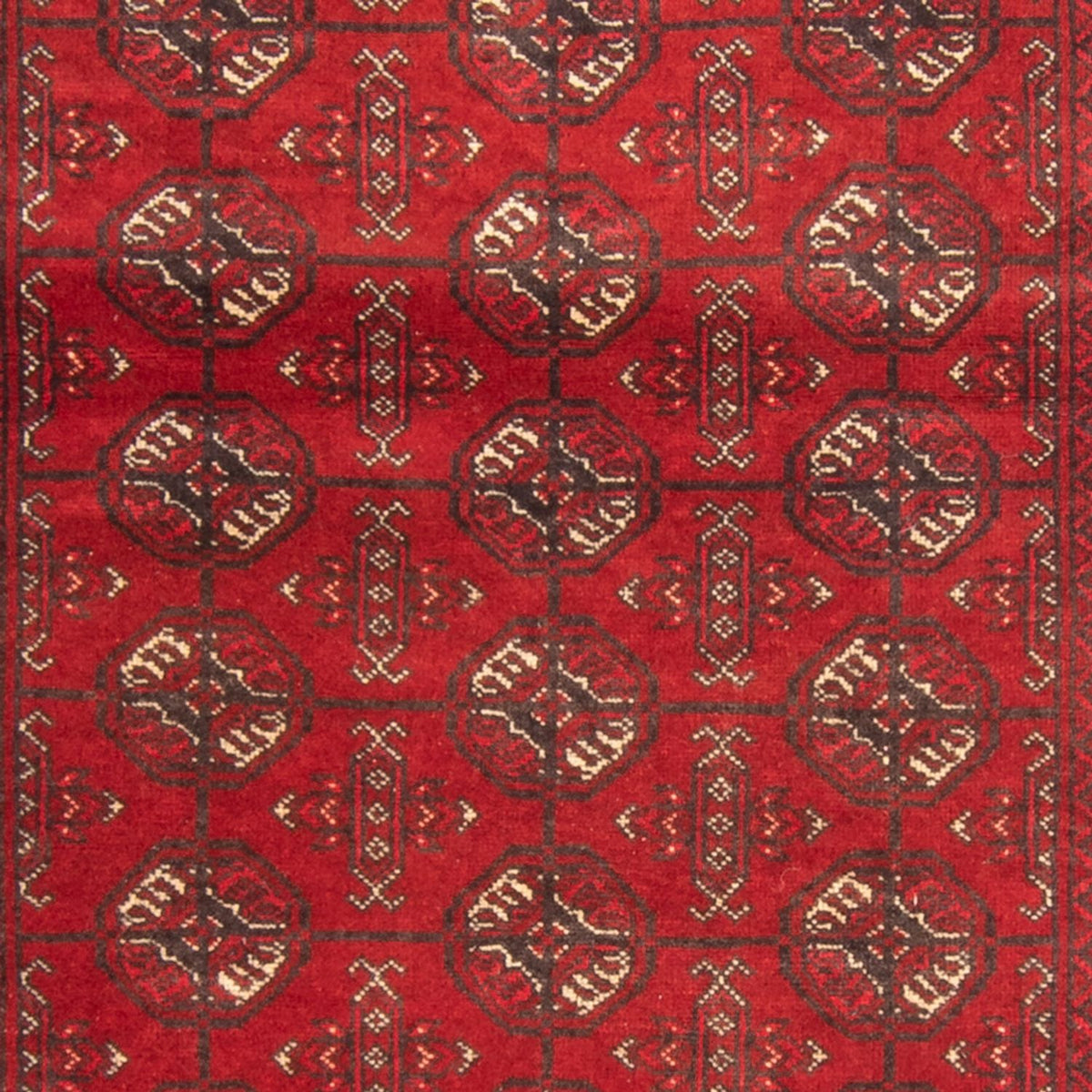 Tappeto corsia Tappeto Turkaman - 201 x 86 cm - rosso