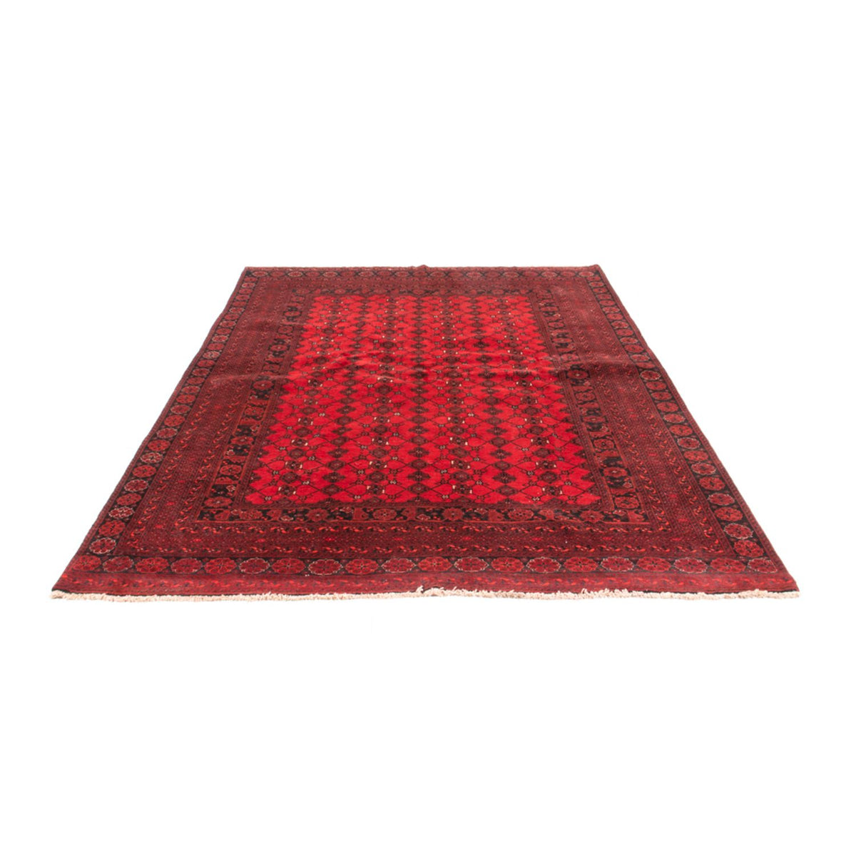 Tappeto Turkaman - 257 x 178 cm - rosso
