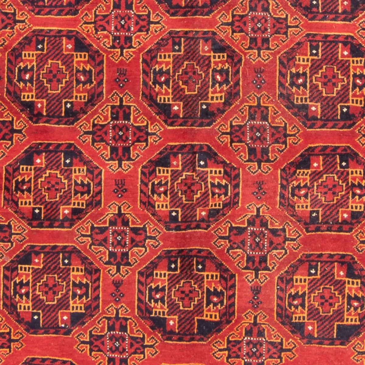 Tappeto Turkaman - 246 x 157 cm - rosso
