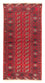 Tappeto corsia Tappeto Turkaman - 180 x 83 cm - rosso