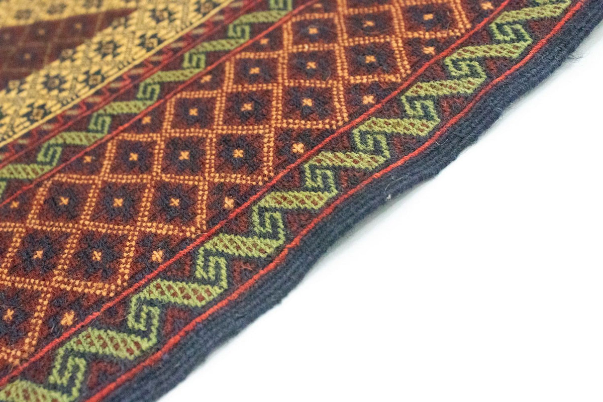 Tappeto corsia Tappeto Kelim - Orientale - 188 x 85 cm - arancione