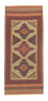 Tappeto corsia Tappeto Kelim - Orientale - 191 x 88 cm - marrone