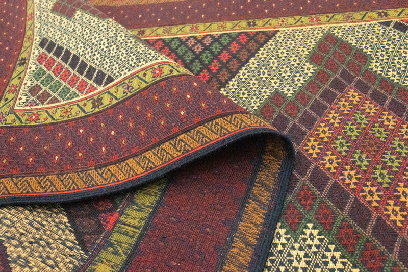 Tappeto corsia Tappeto Kelim - Orientale - 191 x 88 cm - marrone