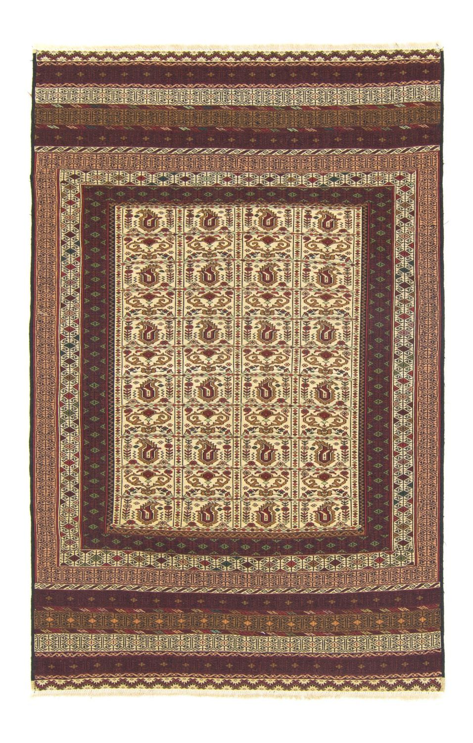 Tappeto Kelim - Orientale - 188 x 121 cm - marrone