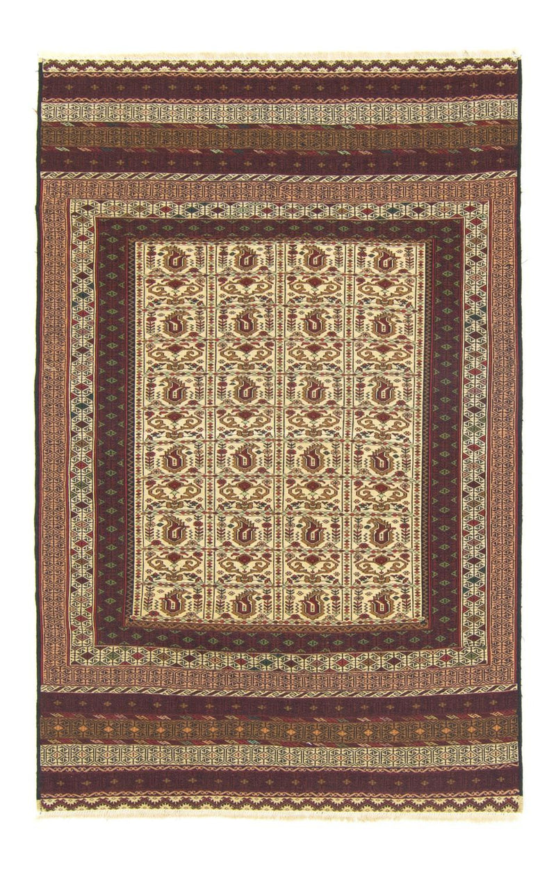 Tappeto Kelim - Orientale - 188 x 121 cm - marrone