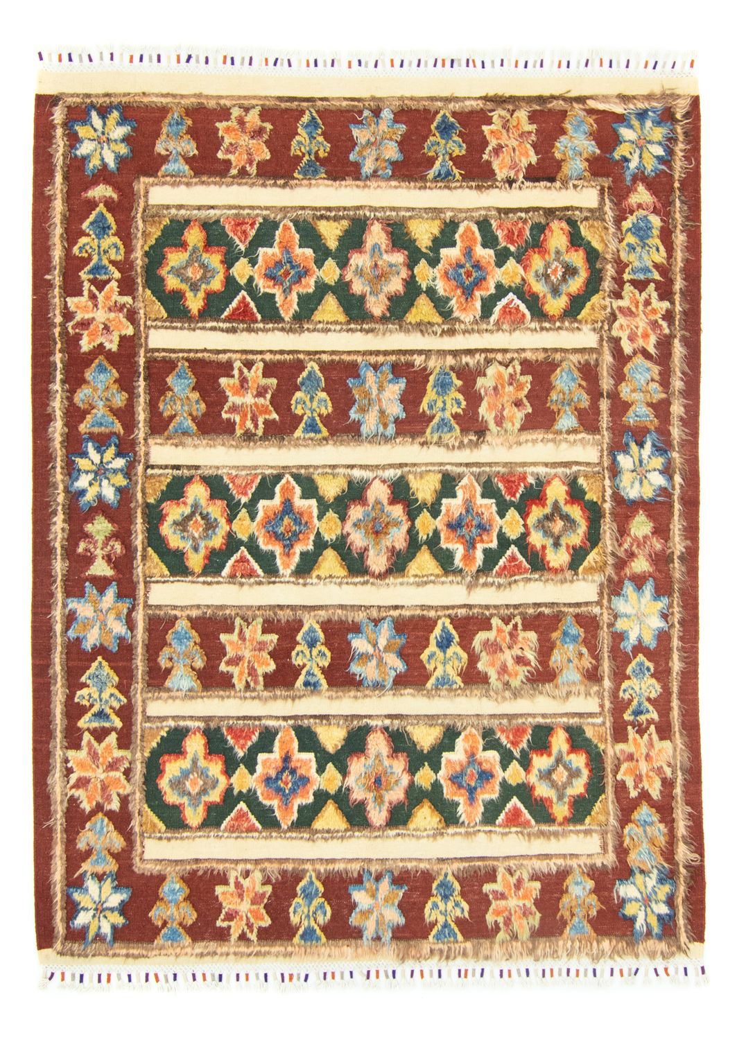 Tappeto berbero - 211 x 158 cm - rosso