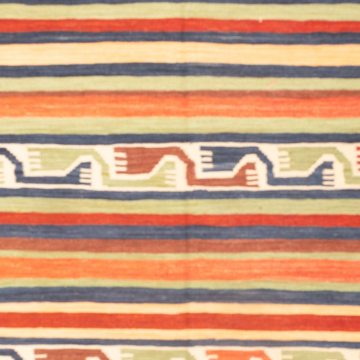 Tappeto Kelim - Orientale - 202 x 154 cm - multicolore