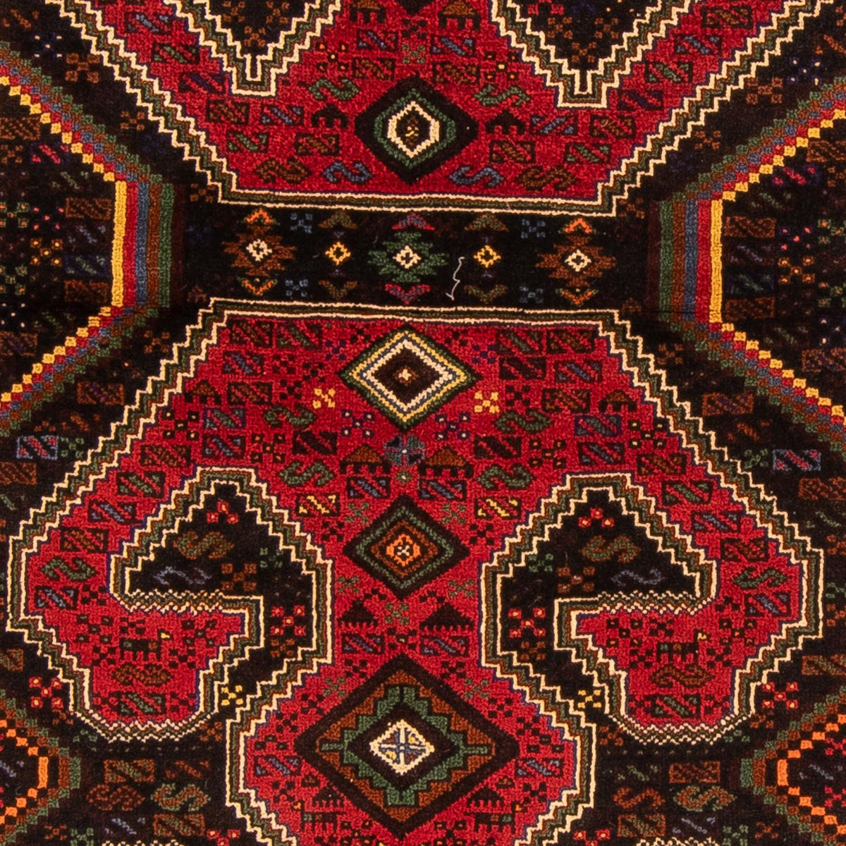 Tappeto corsia Tappeto Belutsch - 214 x 115 cm - multicolore