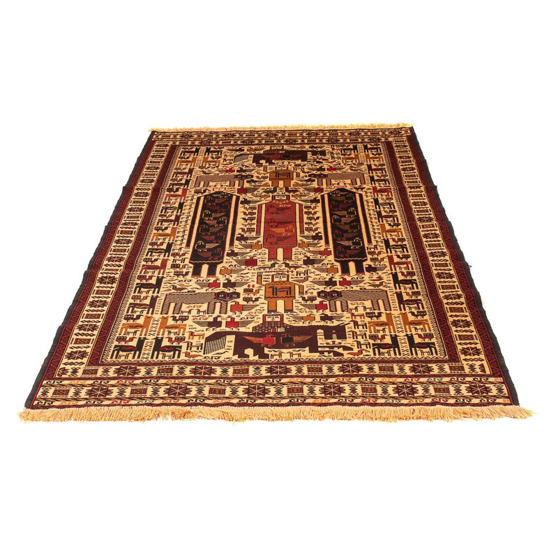 Tappeto Kelim - Orientale - 200 x 122 cm - beige