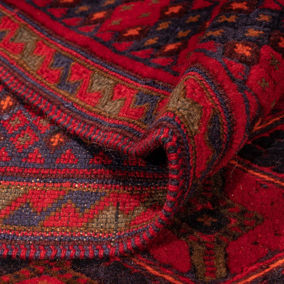 Tappeto afgano - Bukhara - 283 x 208 cm - rosso scuro