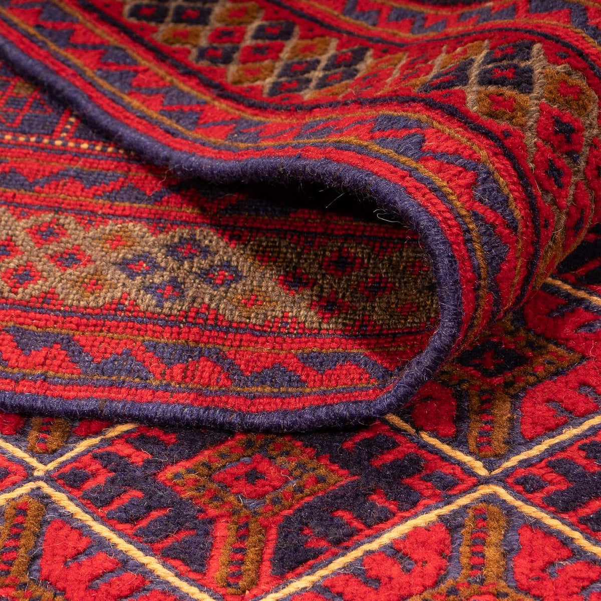 Tappeto Kelim - Orientale - 196 x 136 cm - rosso scuro