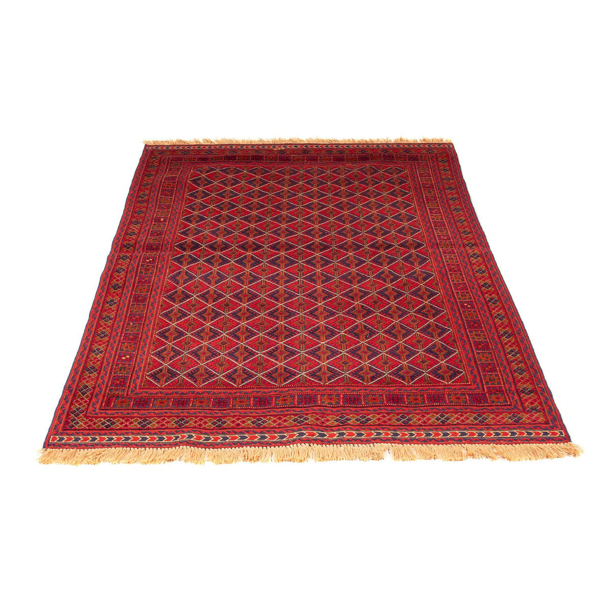 Tappeto Kelim - Orientale - 196 x 136 cm - rosso scuro