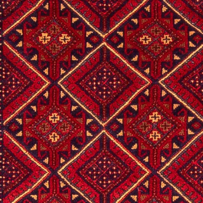 Tappeto corsia Tappeto Kelim - Orientale - 279 x 81 cm - rosso scuro