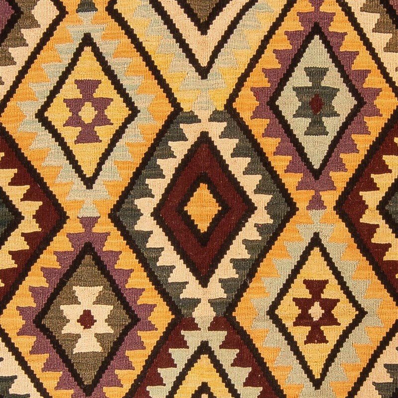 Tappeto Kelim - Splash - 193 x 154 cm - multicolore