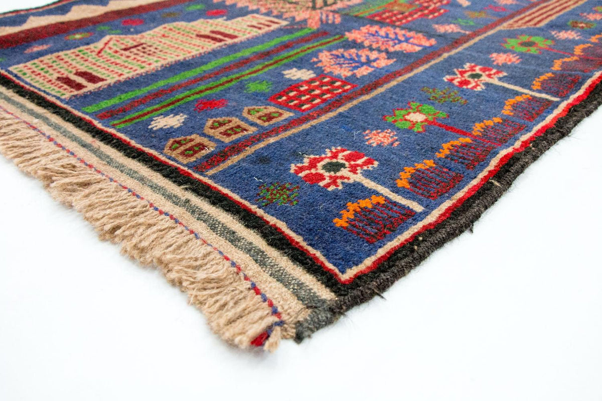 Tappeto Belutsch - 135 x 89 cm - multicolore