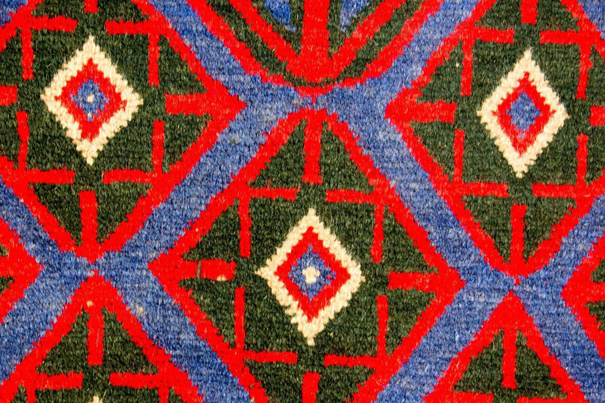 Tappeto Belutsch - 135 x 82 cm - rosso