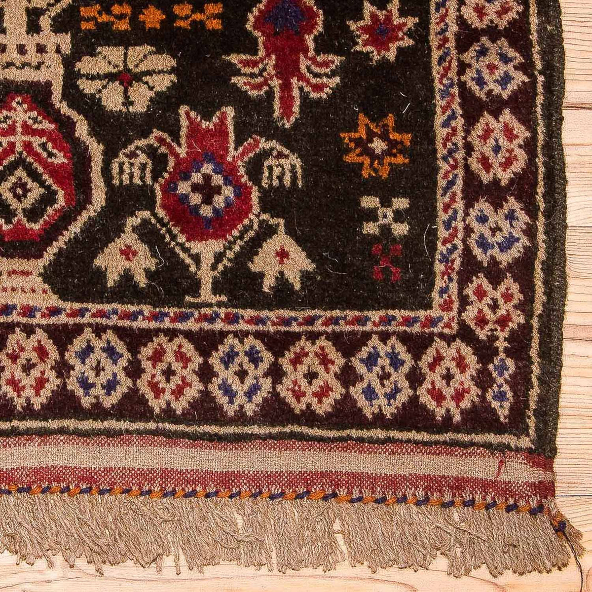 Tappeto Belutsch - 133 x 77 cm - marrone