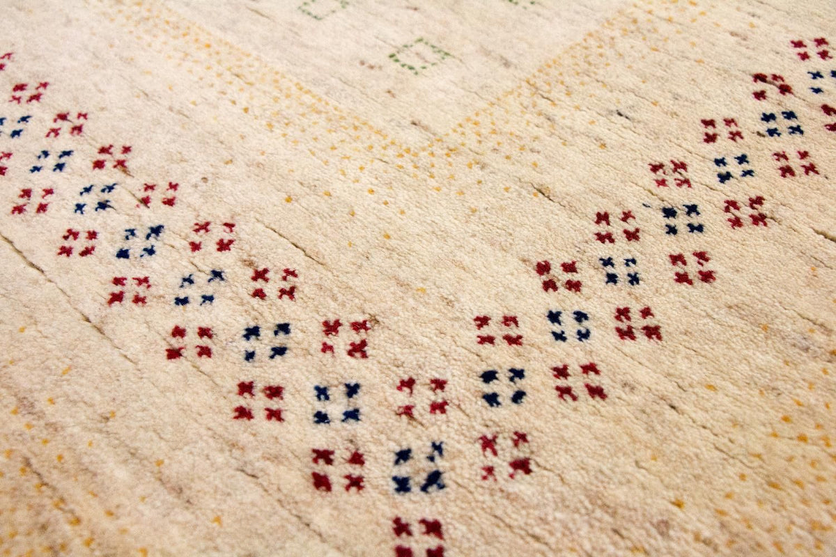 Tappeto Gabbeh - Loribaft Persero - 400 x 300 cm - beige