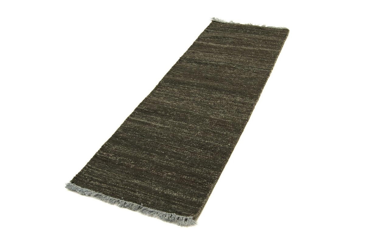Tappeto corsia Tappeto Kelim - Tendenza - 200 x 70 cm - nero