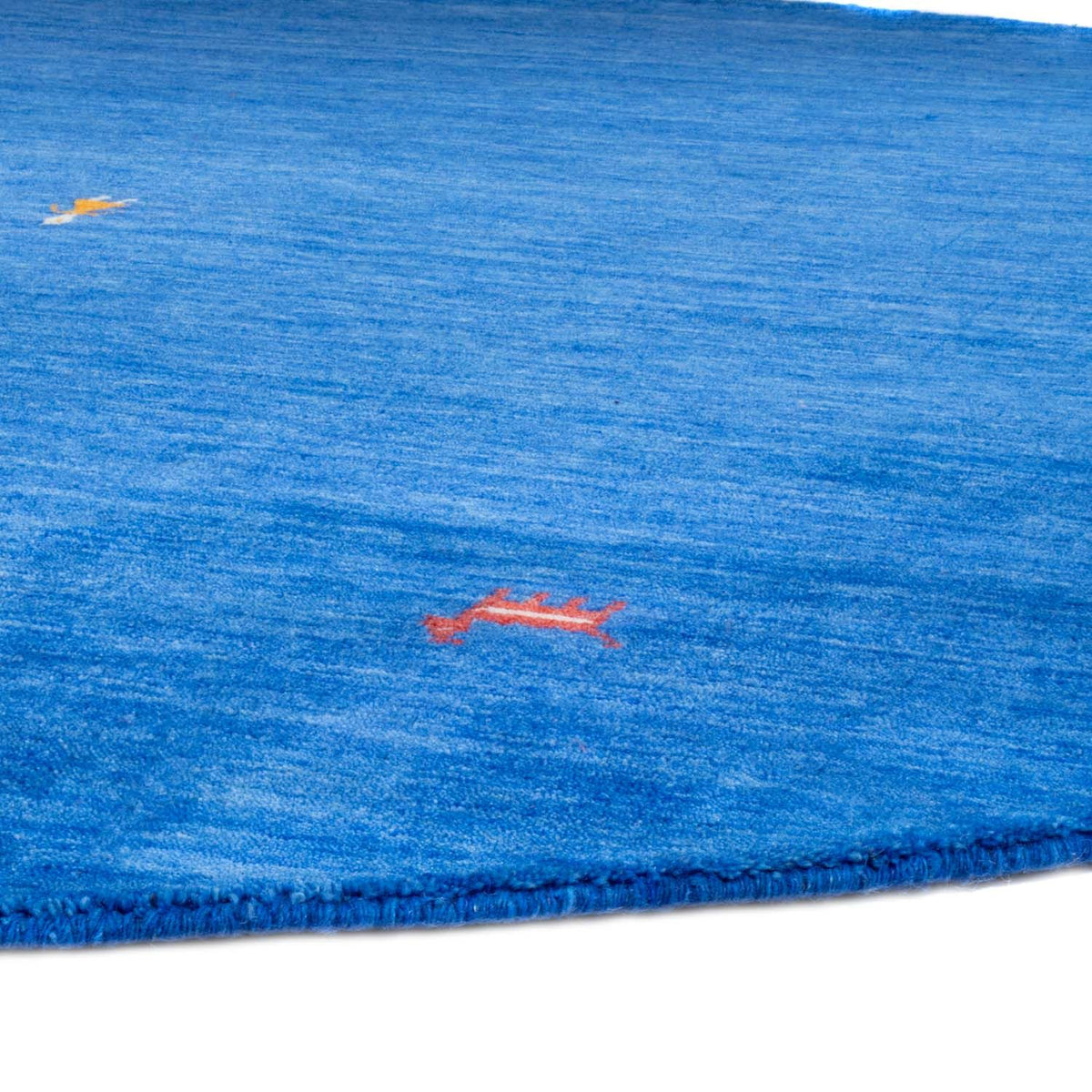Tappeto Gabbeh - Softy rotondo  - 250 x 250 cm - blu